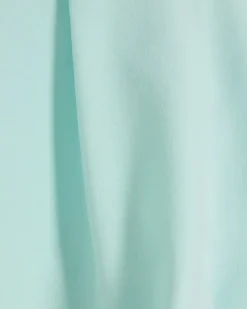 River Island Aqua linen blend high waisted shorts< Shorts