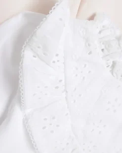 River Island Baby girls broderie bodysuit 2 pack< 6 Mths - 2 Yrs