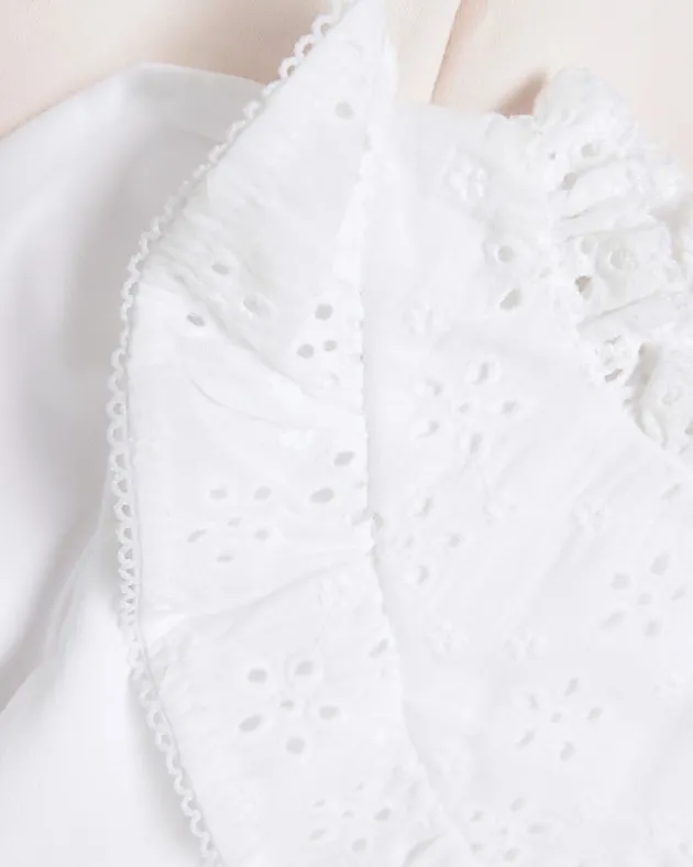 River Island Baby girls broderie bodysuit 2 pack< 6 Mths - 2 Yrs