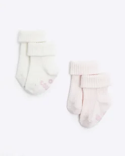 River Island Baby girls turnover socks 2 pack< Tights & Socks