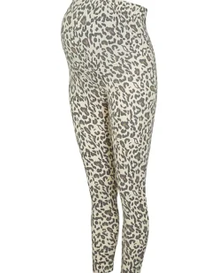 River Island Beige animal print maternity leggings< Maternity
