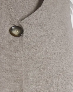 River Island Beige knit waistcoat< Co-ord Sets