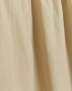 River Island Beige linen halter neck midi dress< Dresses