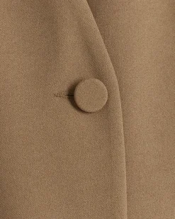 River Island Beige longline button up waistcoat< Suits & Tailoring