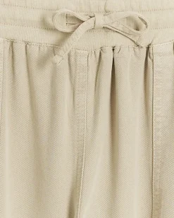 River Island Beige lyocell elasticated joggers< Trousers