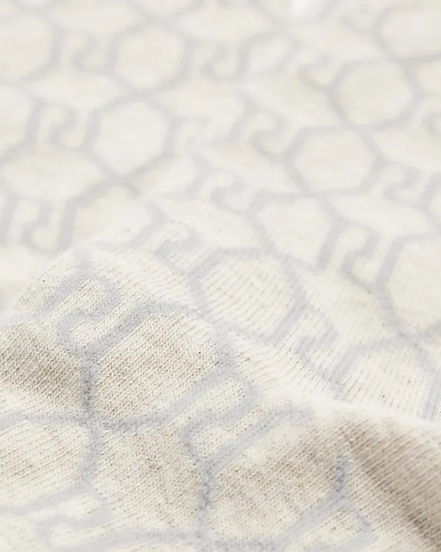 River Island Beige RI monogram ankle socks< Socks & Tights