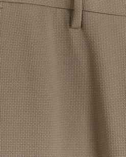 River Island Beige slim fit waffle textured trousers< Trousers
