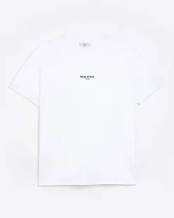 River Island Big & Tall slim fit quilted t-shirt< Big & Tall