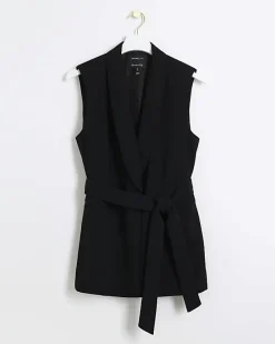 River Island belted longline waistcoat< Suits & Tailoring
