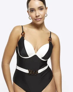 River Island belted swimsuit< Swimwear & Beachwear