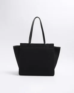 River Island canvas embossed RI shopper bag< Bags, Purses & Luggage