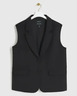 River Island collar V-neck waistcoat< Suits & Tailoring
