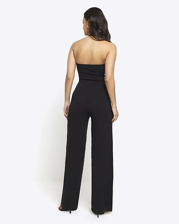 River Island crossed halter neck jumpsuit< Jumpsuits & Playsuits