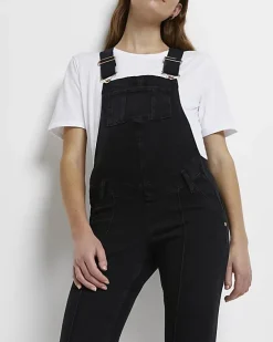 River Island denim maternity dungarees< Maternity