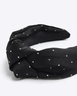River Island diamante knot headband< Accessories