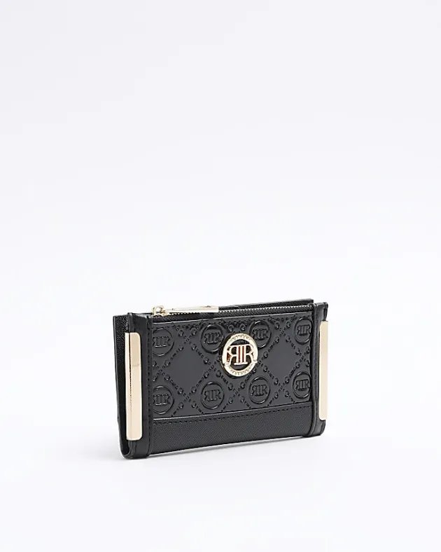 River Island embossed monogram mini purse< Bags, Purses & Luggage