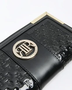 River Island embossed RI monogram purse< Bags, Purses & Luggage