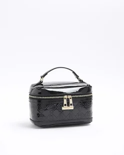 River Island embossed vanity makeup bag< Bags, Purses & Luggage