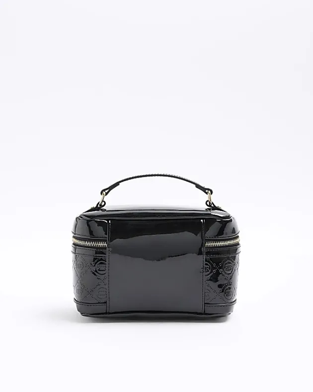 River Island embossed vanity makeup bag< Bags, Purses & Luggage