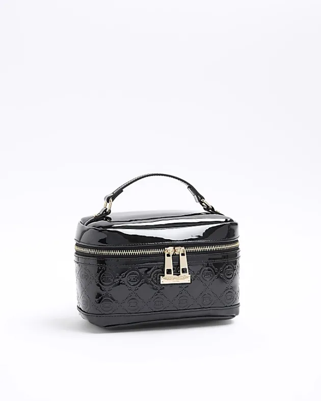 River Island embossed vanity makeup bag< Bags, Purses & Luggage