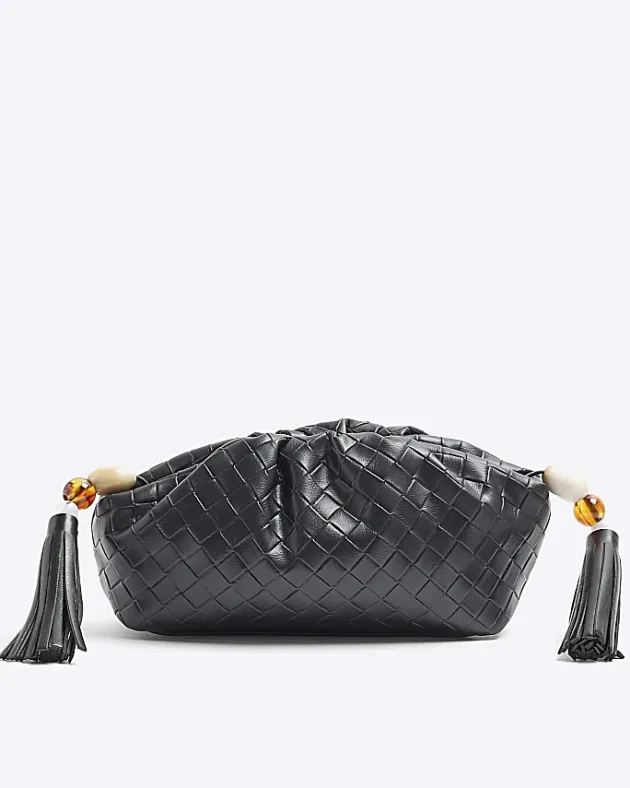 River Island embossed weave clutch bag< Bags, Purses & Luggage