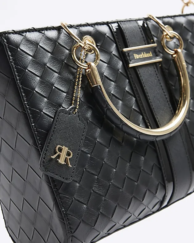 River Island embossed weave tote bag< Bags, Purses & Luggage