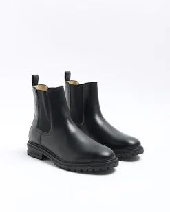 River Island faux leather chelsea boots< Essentials