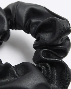 River Island Faux Leather Hair Scrunchie< Accessories & Jewellery