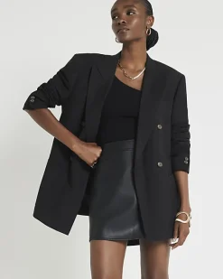 River Island faux leather mini skirt< Skirts