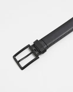 River Island faux leather smooth belt< Essentials