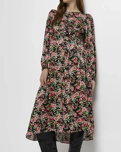 River Island floral maternity midi dress< Maternity