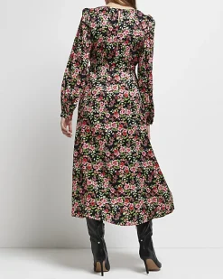 River Island floral maternity midi dress< Maternity