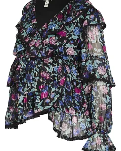 River Island floral print maternity blouse< Maternity