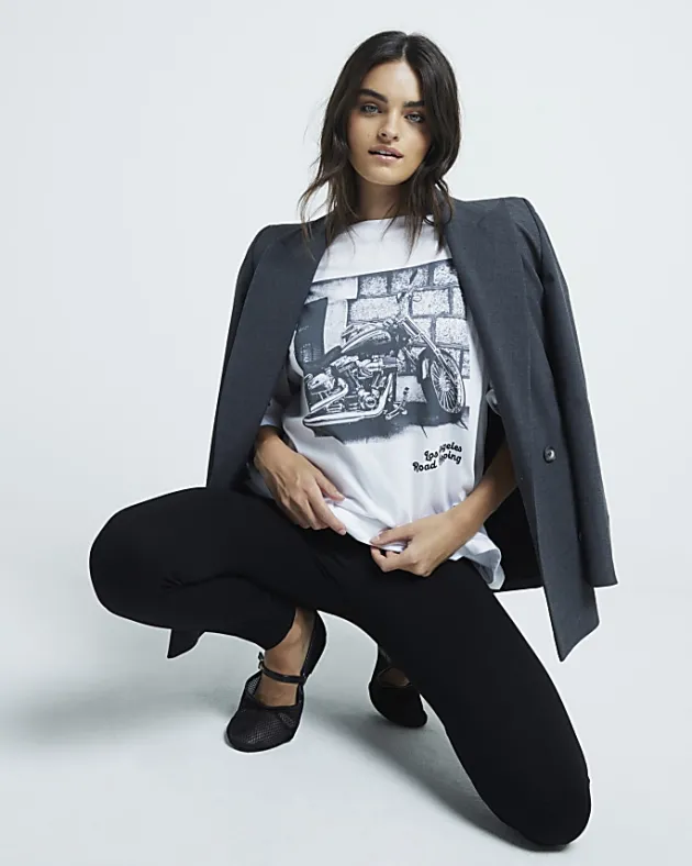 River Island high waist leggings< Trousers