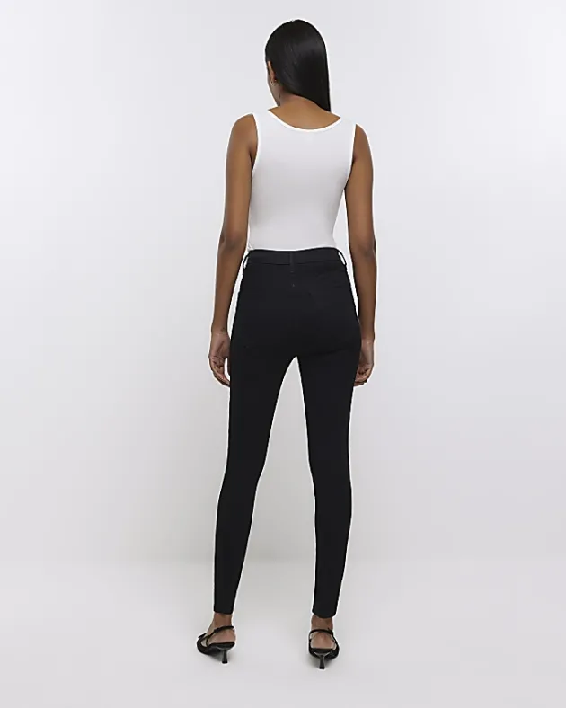 River Island high waisted bum sculpt skinny jeans< Jeans