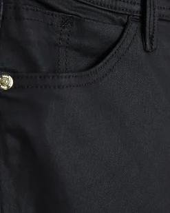 River Island high waisted coated cargo skinny jeans< Jeans