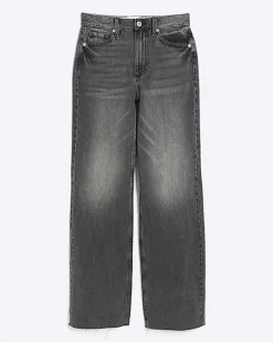 River Island high waisted relaxed straight fit jeans< Jeans