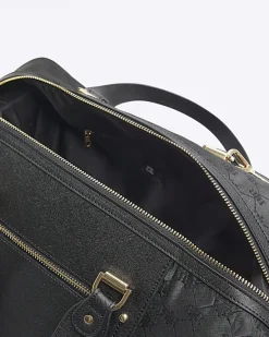 River Island jacquard RI monogram travel bag< Bags, Purses & Luggage