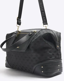 River Island jacquard RI monogram travel bag< Bags, Purses & Luggage