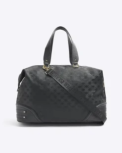 River Island jacquard RI monogram travel bag< Bags, Purses & Luggage