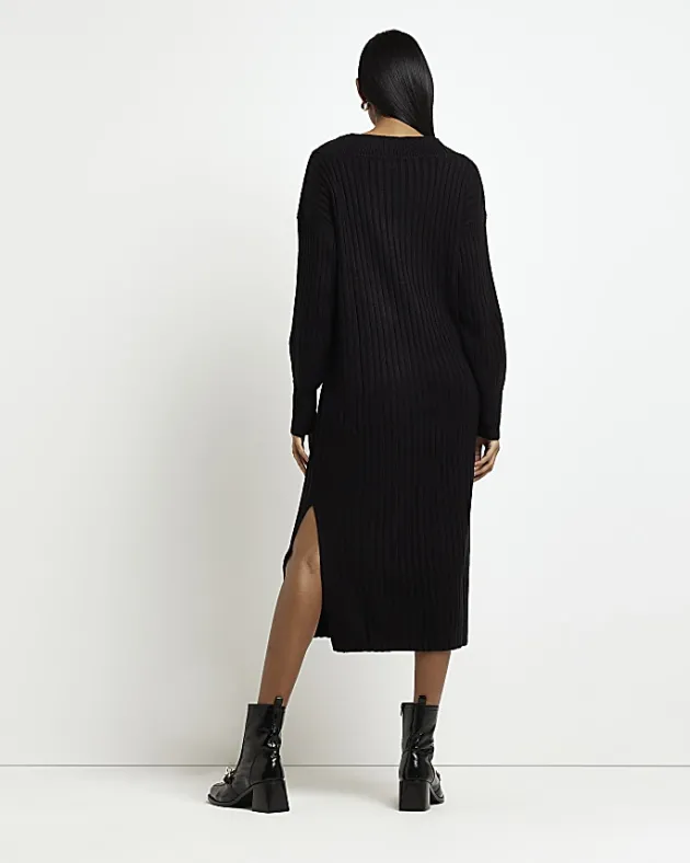 River Island knit jumper midi dress< Dresses