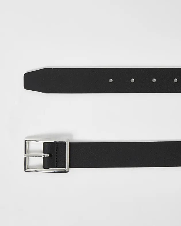 River Island leather buckle belt< Essentials