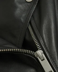 River Island leather oversized biker jacket< Coats & Jackets