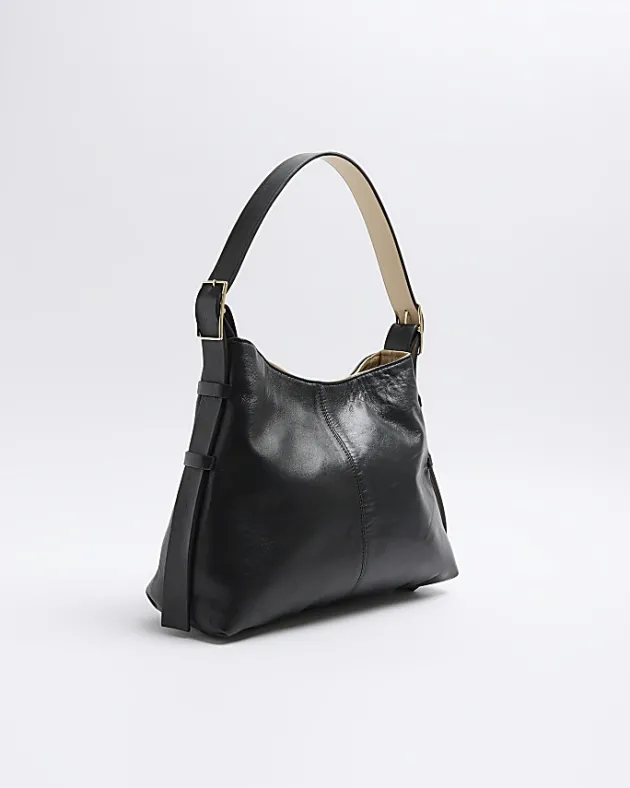 River Island leather slouch tote bag< Bags, Purses & Luggage