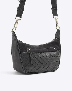 River Island leather weave cross body bag< Bags, Purses & Luggage