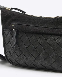 River Island leather weave cross body bag< Bags, Purses & Luggage