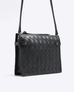 River Island leather weave cross body bag< Bags, Purses & Luggage