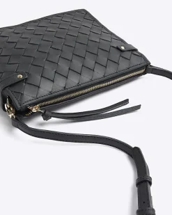 River Island leather weave cross body bag< Bags, Purses & Luggage