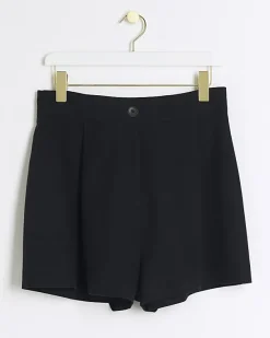 River Island linen blend high waisted shorts< Shorts