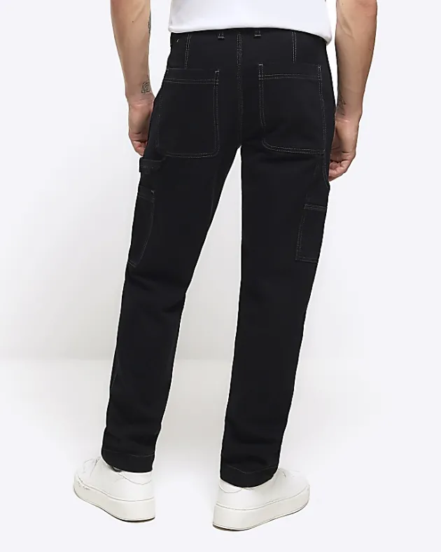 River Island loose fit carpenter jeans< Jeans